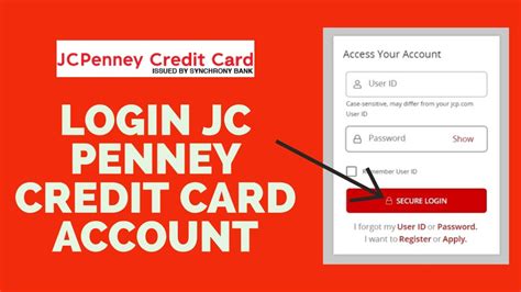 Jcpenney Mastercard Sign In